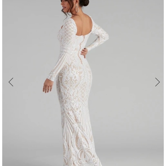 FORMAL SEQUIN DRESS - Picture 5 of 7